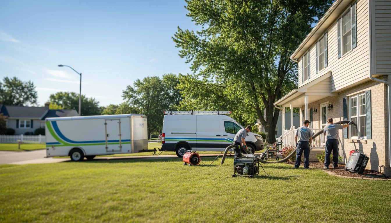 Flooded Basement Restoration And Cleanup With Repair in Grafton, ND near me